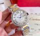 Copy Cartier Ballon Bleu Couple Watches Two Tone Diamond Automatic Movement (4)_th.jpg